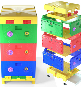 BeeHive Plastic Langstroth Size - 3 layers INSULATED Plastic Beehive- 3 LAYERS