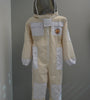 Unisex 3 Layers Ventilated White Beekeeping Suit - EXTRA LARGE SIZE (XL)