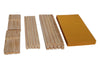 Bee Hive Langstroth Deep Frames Kit , Frames+ Yellow foundation , 10 DEEP FRAMES