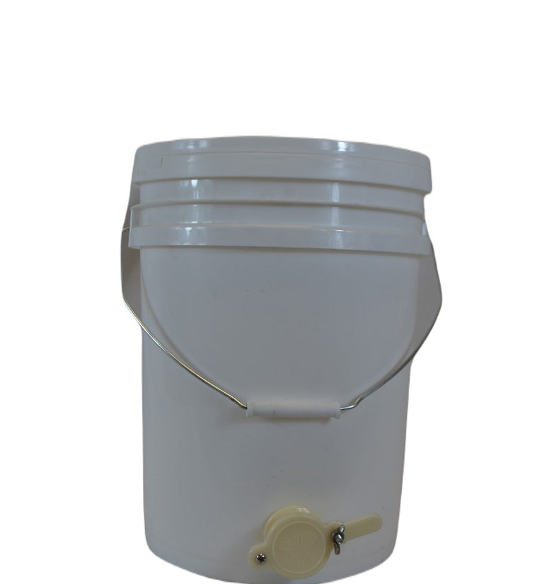 Honey 5 Gallon Bucket with Gate Valve - 10 Pack