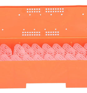 Queen Bee Rearing Cages Transporting Box with 20 Transparent Cages