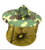 2 Pcs Camouflage Beekeeper Hat with Bee Veil - Beekeeping Protective Hats
