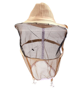 Beekeeper Hat with Bee Veil - Cowboy Style Beekeeping Protective Hats