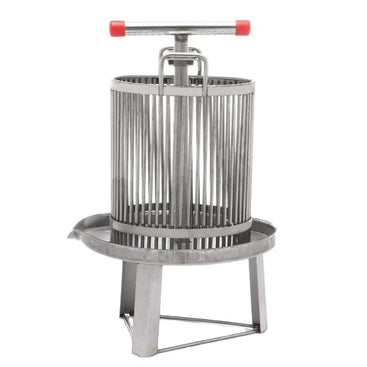 Large Stainless Steel Honey Presser for Beeswax