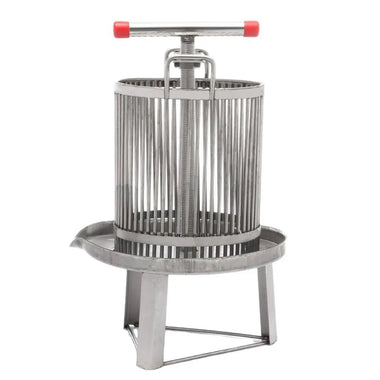 Large Stainless Steel Honey Presser for Beeswax