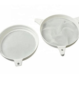 Honey Filter , Plastic & Nylon Mesh , Strainer Filter Double Sieve, Beekeeping