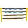 Queen Bee Rearing Frame Plastic Cell Holder, Colorful Durable Beekeeping Tools