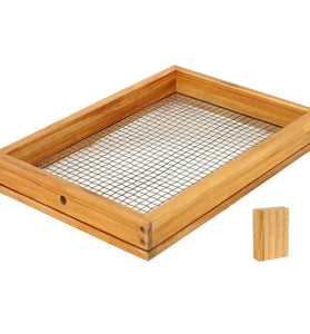 10 Frame Beehive Candy Board Feeder beeswax coated Assembled for Winter
