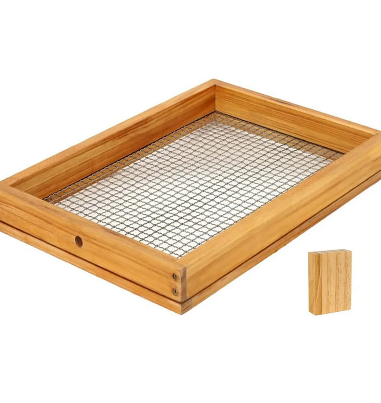 10 Frame Beehive Candy Board Feeder beeswax coated Assembled for Winter