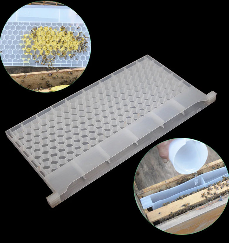 Beehive Feeder, multi function Feeder pollen+ Syrup. (Price per 2 Feeders)