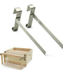 2Pcs Beehive Frame Holder, Stainless Steel , Beekeeping tool