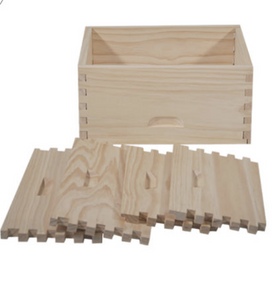 Beehive Deep Box for Langstroth hives 10 frames Unassembled