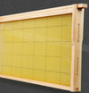 Beehive Medium Frame Assembled with Wax Foundation - 10 Pack