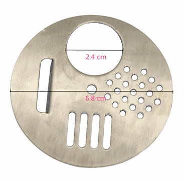 5PCS Metal Bee Hive Box Entrance Gates Discs for Beekeeping Diameter: 2.64 INCH