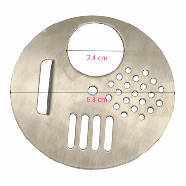 5PCS Metal Bee Hive Box Entrance Gates Discs for Beekeeping Diameter: 2.64 INCH