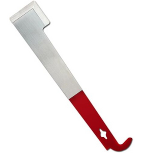 Steel Bee Hive Tool: Frame Lifter and Scraper