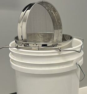 Honey Filter - Stainless Steel Beekeeping Double Honey Sieve Strainer Filter