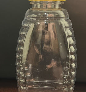 Honey Jar Skep Style with Flip Top Cap - 12 Pack