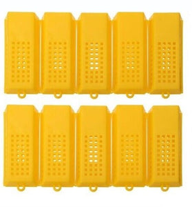 Queen Cage - Extended Queen Bee Butler Cage Catcher Trap 10 Pack