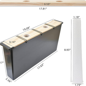 Bee Frame Feeder - Deep Frame Insert - 6 qt Capacity